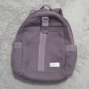 Adidas mesh purple backpack